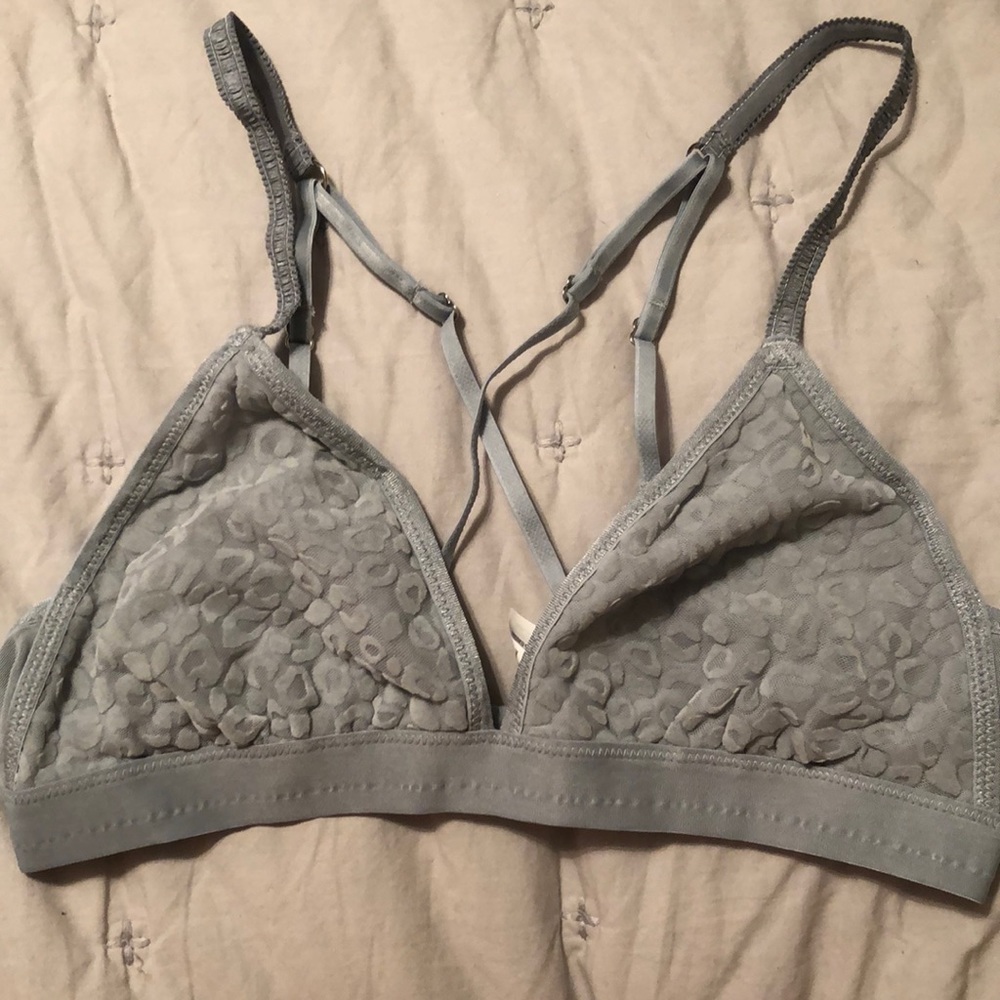 Aerie bralette. Small light blue